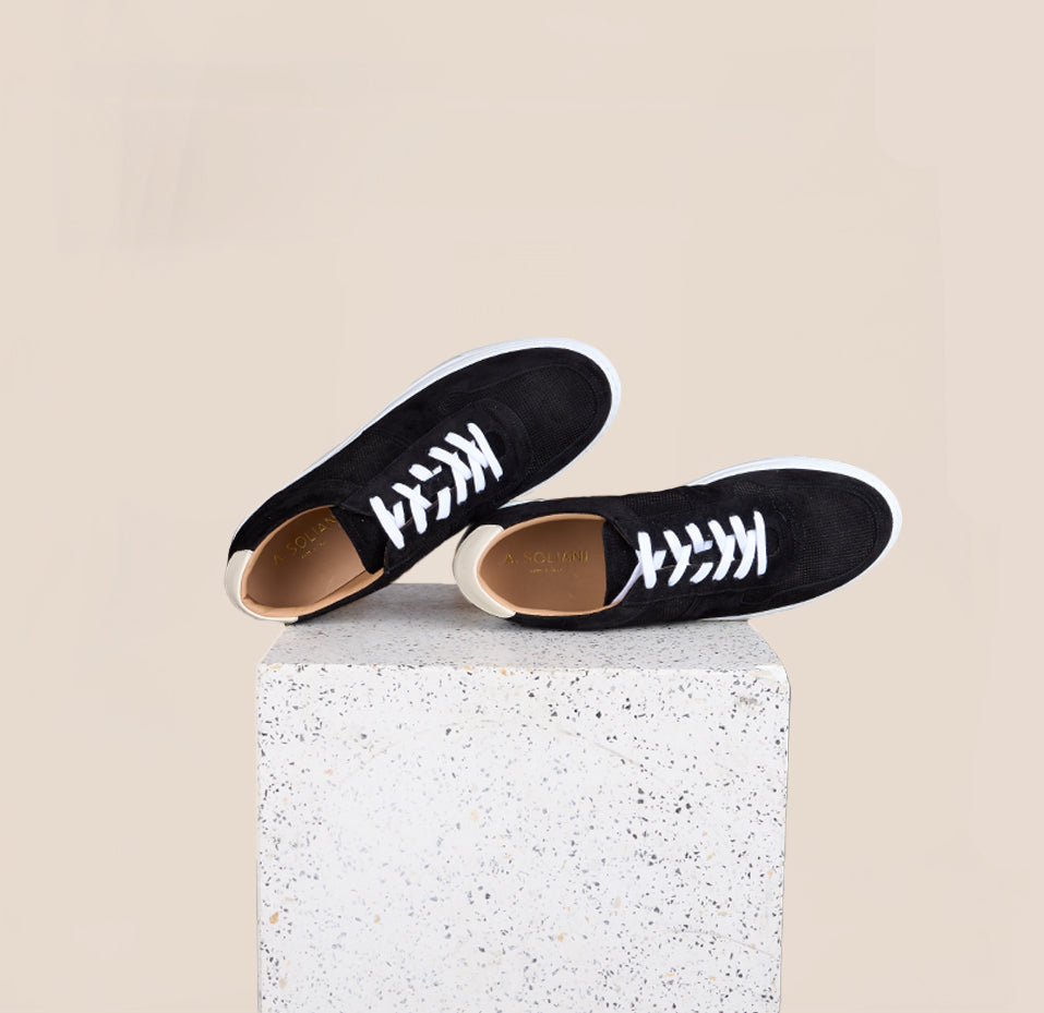 Palermo - Black Suede